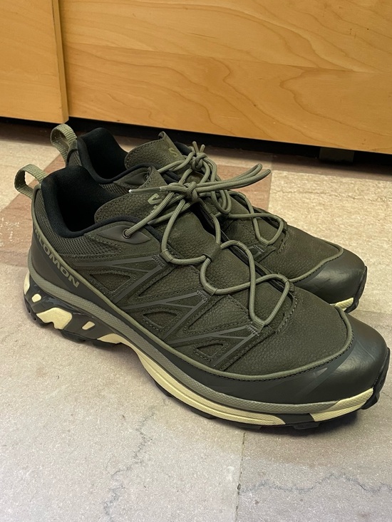 Salomon Other - Salomon xt-6 expanse leather peat Men's Trail Sneaker in Olive Green